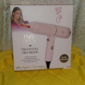 PARIS HILTON HAIR DRYER PINK PARIS HILTON ERGOSTYLE PRO DRYER 1200W NEW